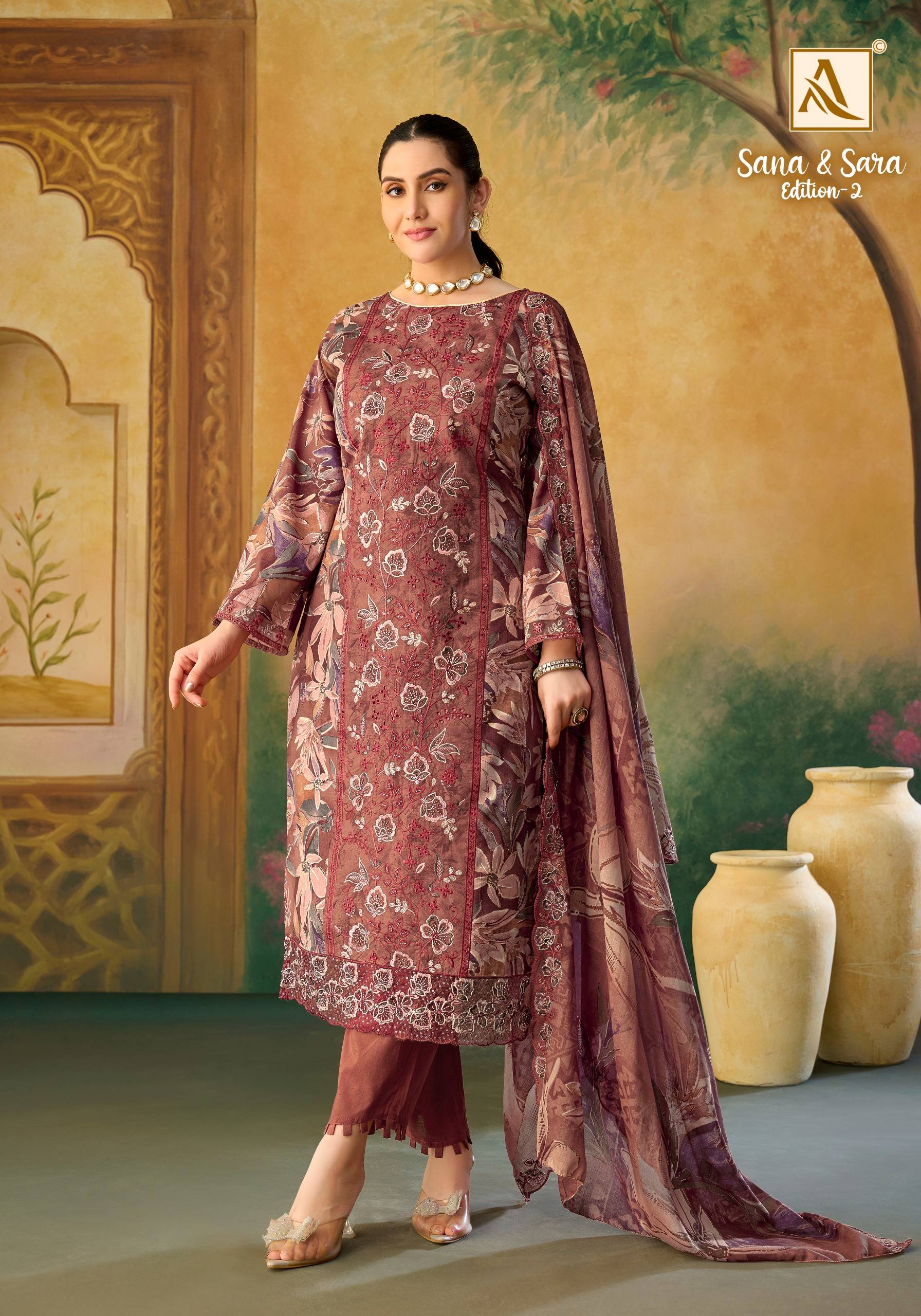 SANA SARA-2 BY ALOK SUIT 01 To 06 Series Beautiful Festive Suits Stylish Colorful Fancy Casual Wear & Ethnic Wear Pure Cambric cotton Dresses At Wholesale Price
